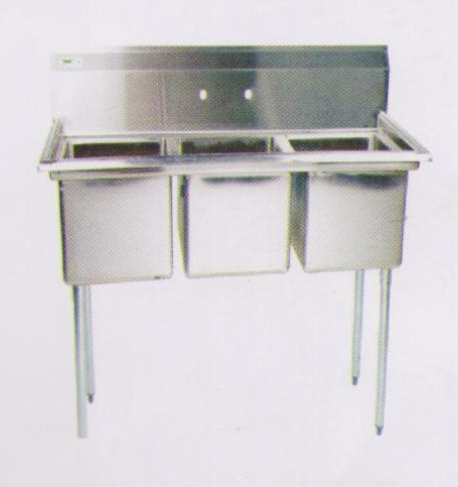 Kare Industries 4 Three Sink Dish Wash Unit