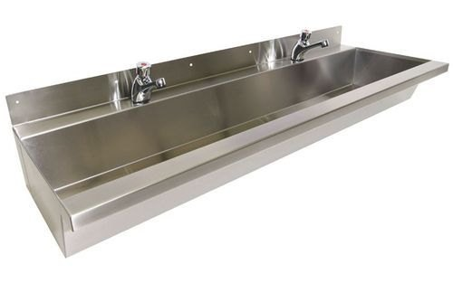 Fort Matt Finish Stainless Steel Can Wash Trough, Model Name/Number: Hwt