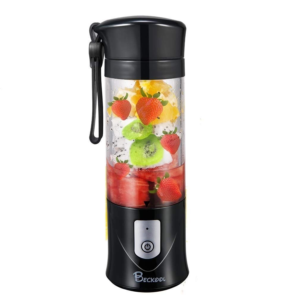 Black Plastic Portable Electric Juicer, Capacity: 2 Liter