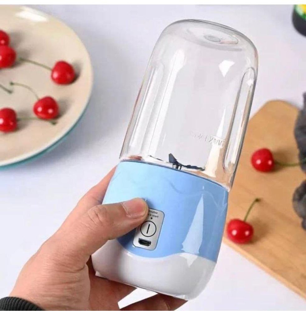 Glass, Plastic Portable Electric Mini Juice Maker, For Home, Capacity: 300 ml