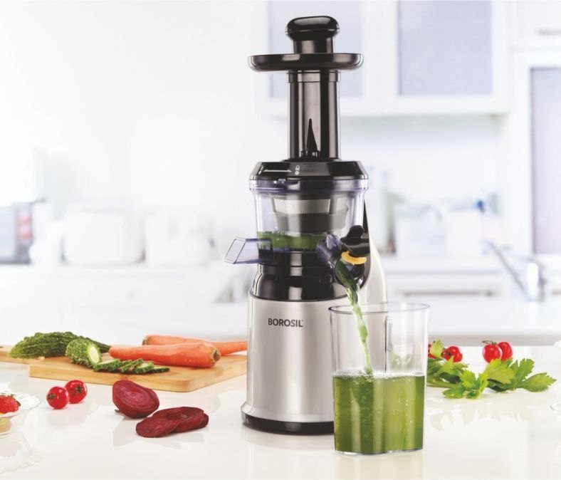 Mild Steel Borosil Healthpro slow juicer, Silver, Model Name/Number: BSJU20WB13