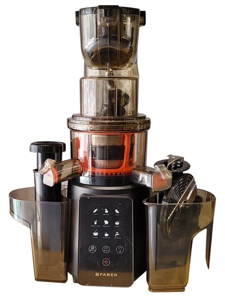 Stainless Steel Electric FSJ 200 BK M Faber Slow Juicer, for Home