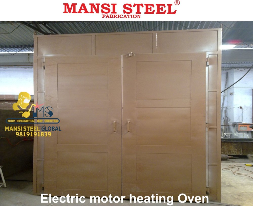 Mild Steel Varnish Baking Oven