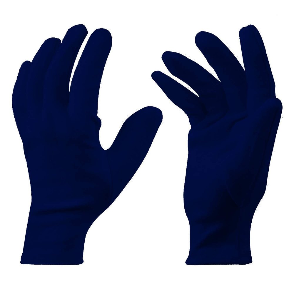 PinKit Full Fingered Men Cotton Hand Gloves, Size: Free Size