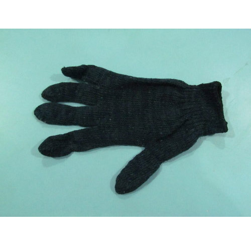 Black Cotton Safety Gloves