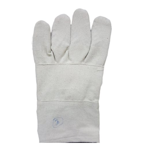 White Cotton Safety Hand Gloves, for Industrial