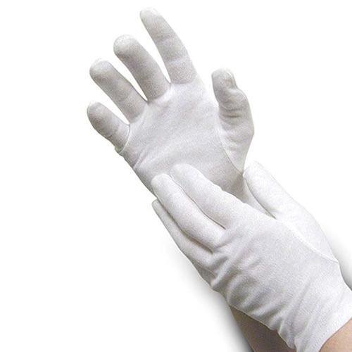 White Hosiery Banian Hand Gloves