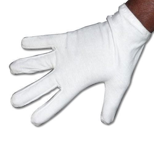 White Plain Hosiery Hand Gloves