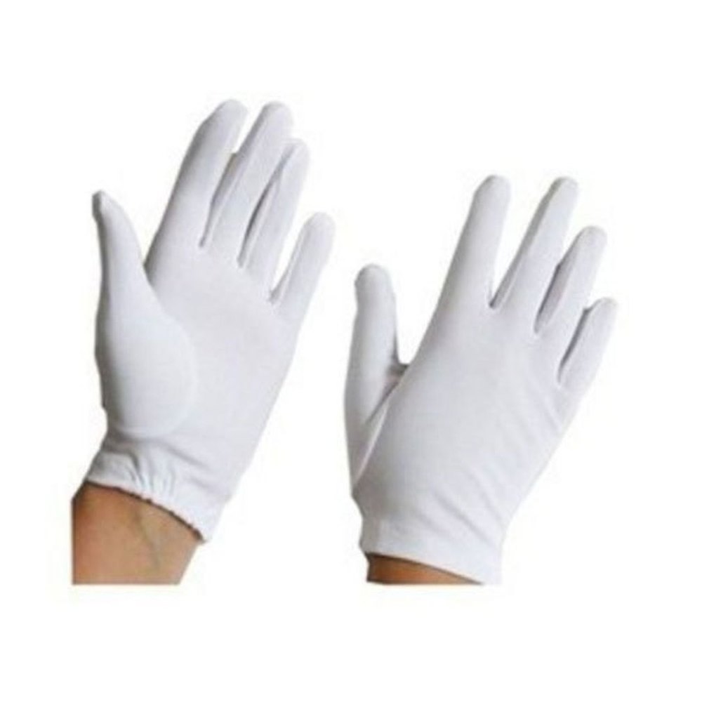 White Plain Hosiery Gloves