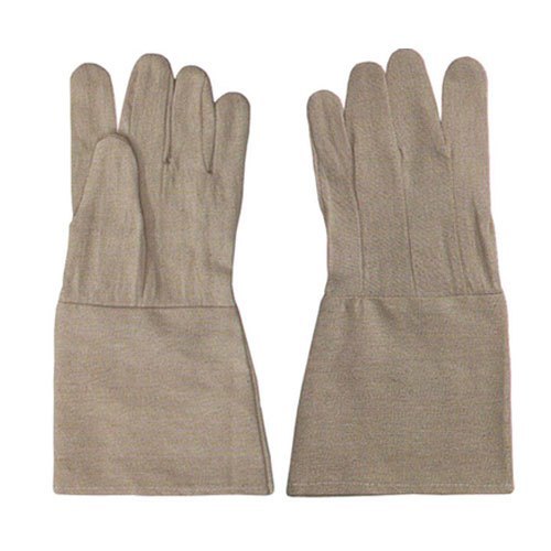 Grey Arar Cotton Canvas Drill Gloves