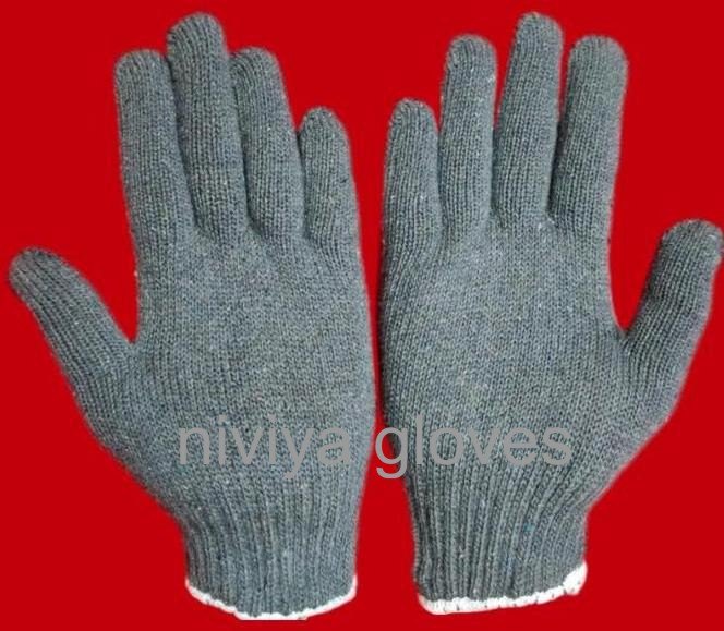 NIVIYA INDUSTRIES Gloves Cotton Cloth Glove, 7, 10