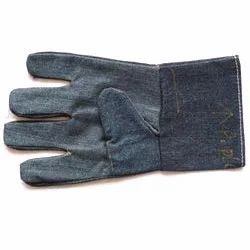 Jeans Cloth Hand Gloves