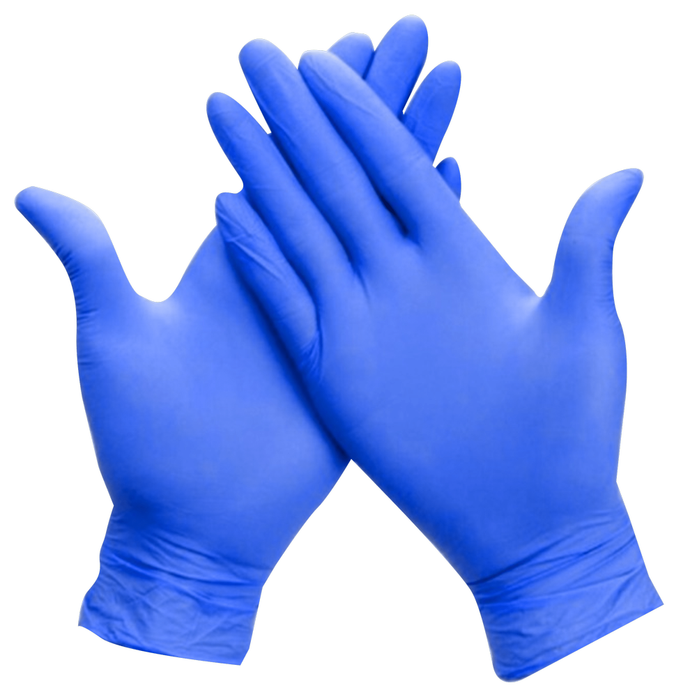 Blue Nitrile Gloves