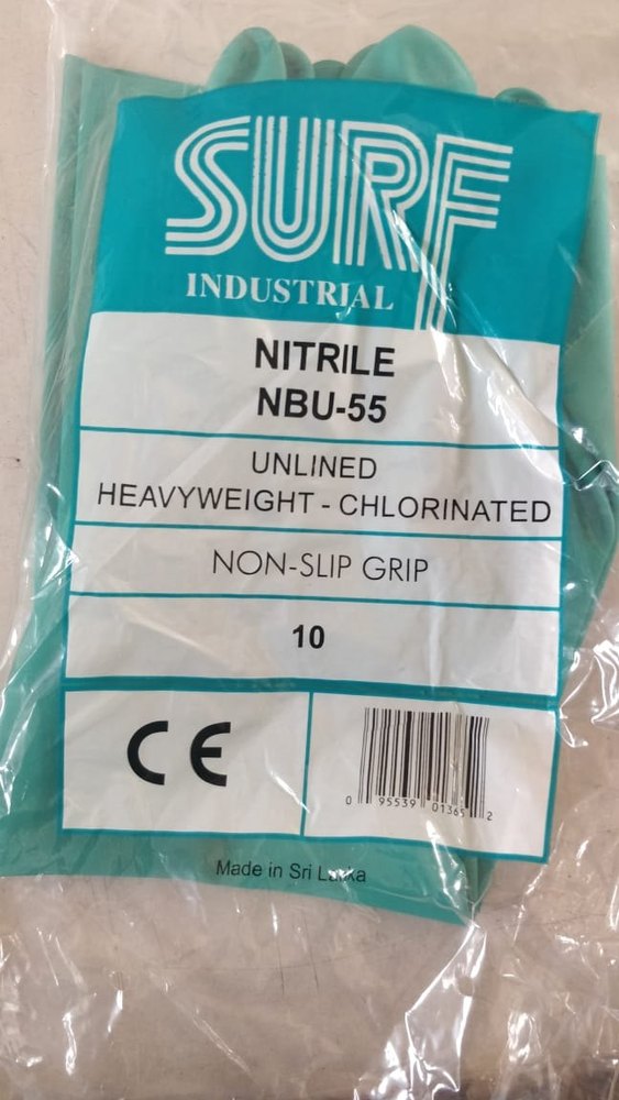 Surf Nitrile Long Hand Gloves NBU-55, Powdered