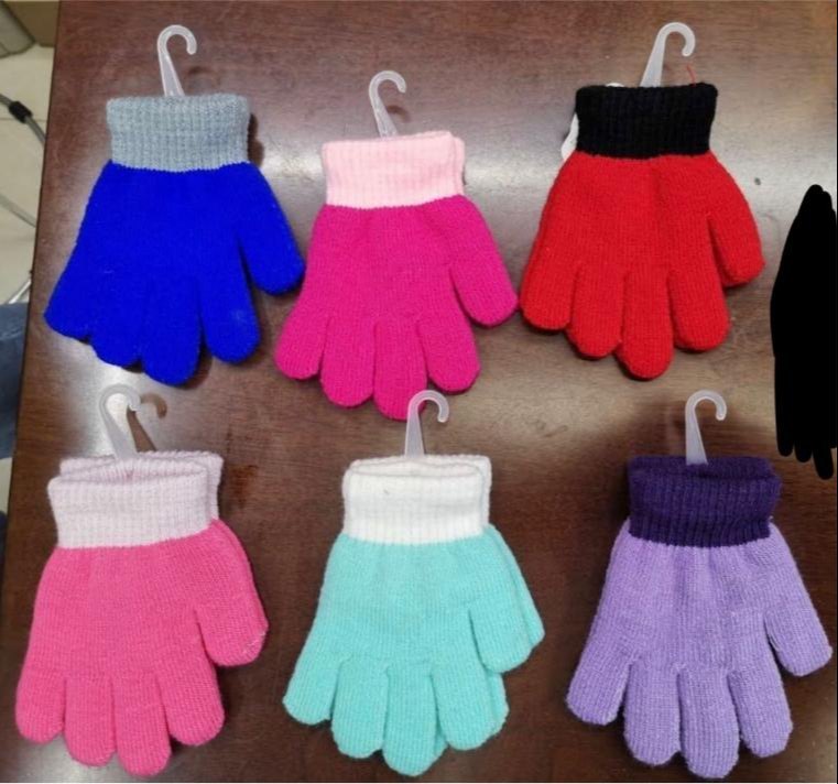 Full Finger Assorted Baby Woolen Gloves