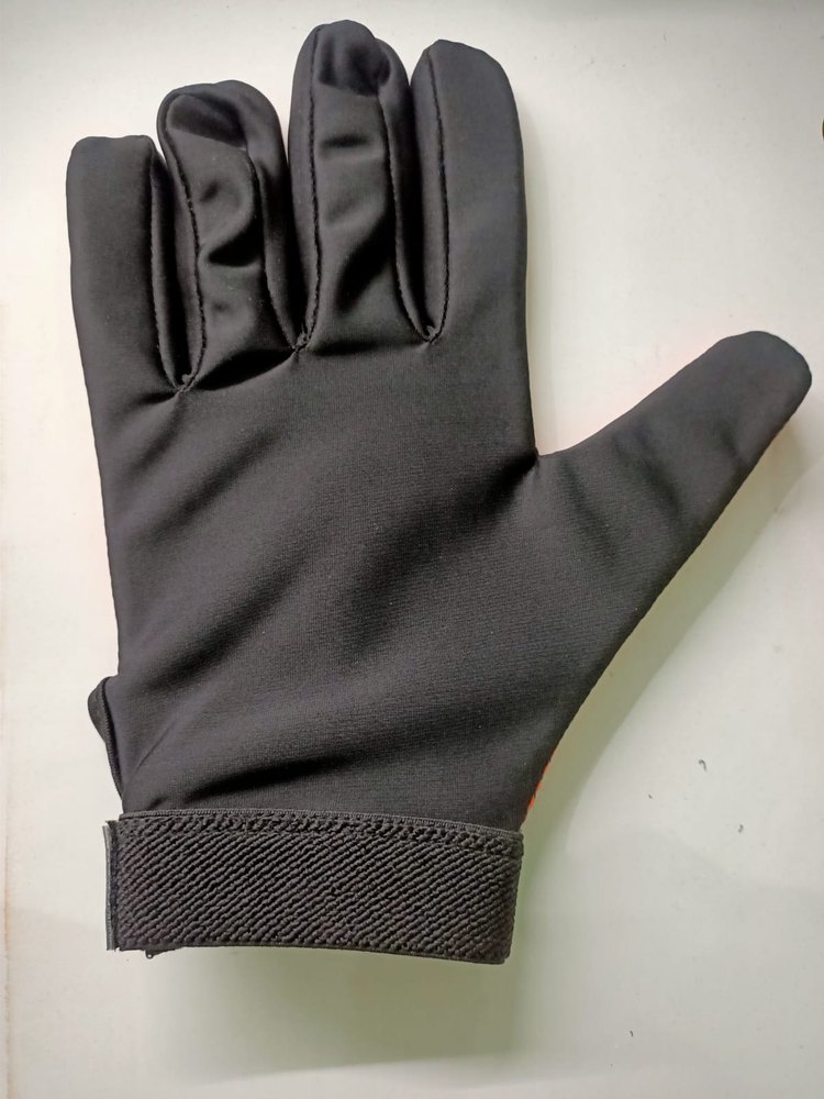 Black Lycra Hand Gloves, Size: 12mm