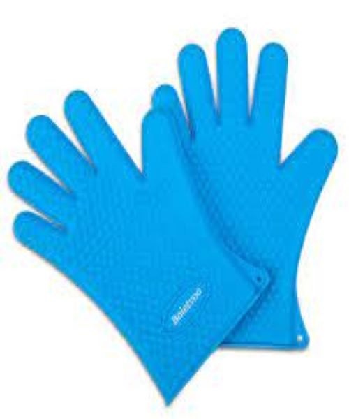 RUBBER Plain SS & WW Make Silicon Oven Hand Gloves