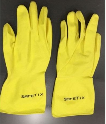 Safetix Yellow PVC Hand Gloves