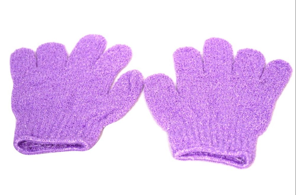 Bath Scrubber Gloves