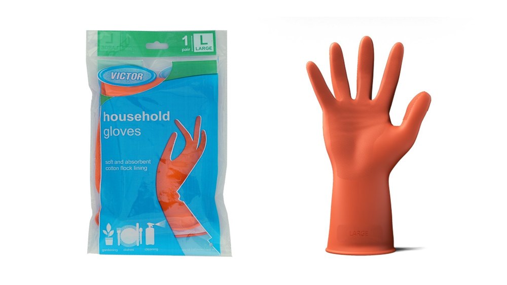 Victor Household Rubber Hand Gloves