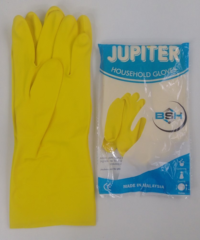 Diamond Unisex BSH - Jupiter House Hold Gloves With Flock Lining