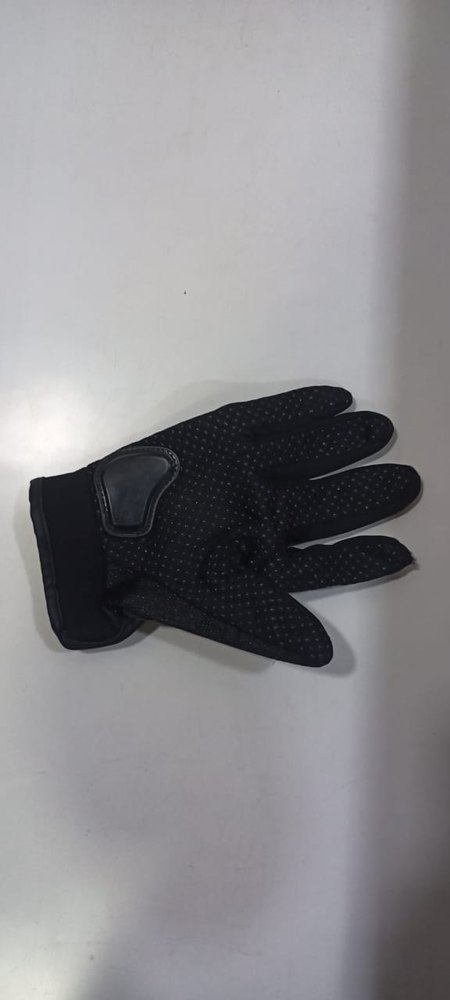 Striped Full Fingered Pro Biker Bike Riding Gloves