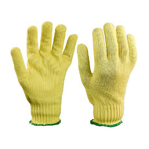 Full Finger Yellow Cotton Gloves