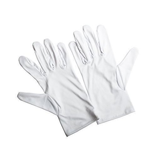 White Nylon Knitted Glove, For Industrial, Large