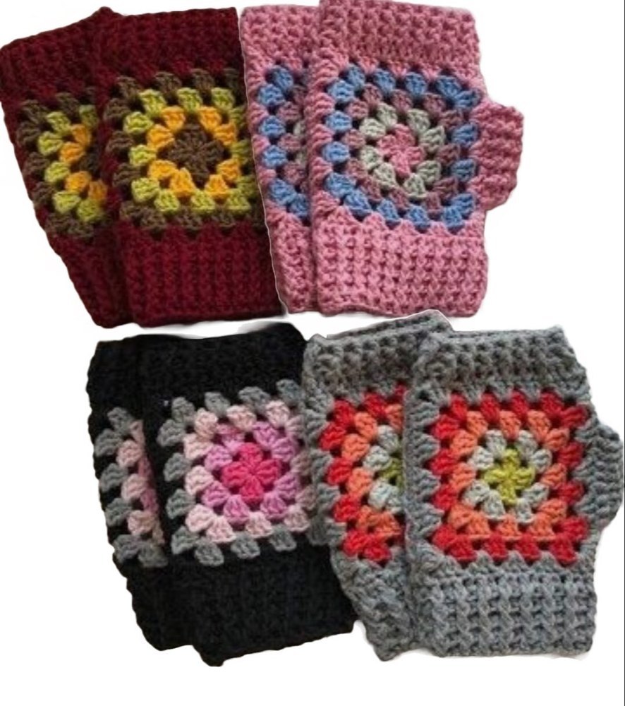 Knitted Woolen Hand Gloves