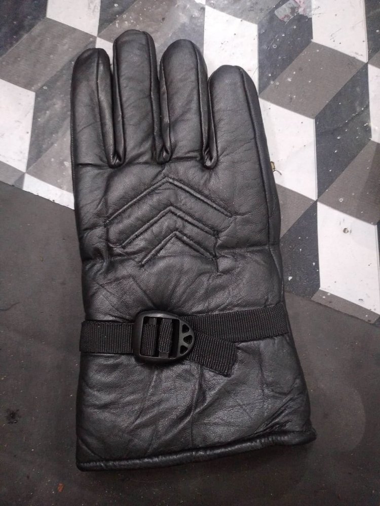 Leather Driving Winter Gloves