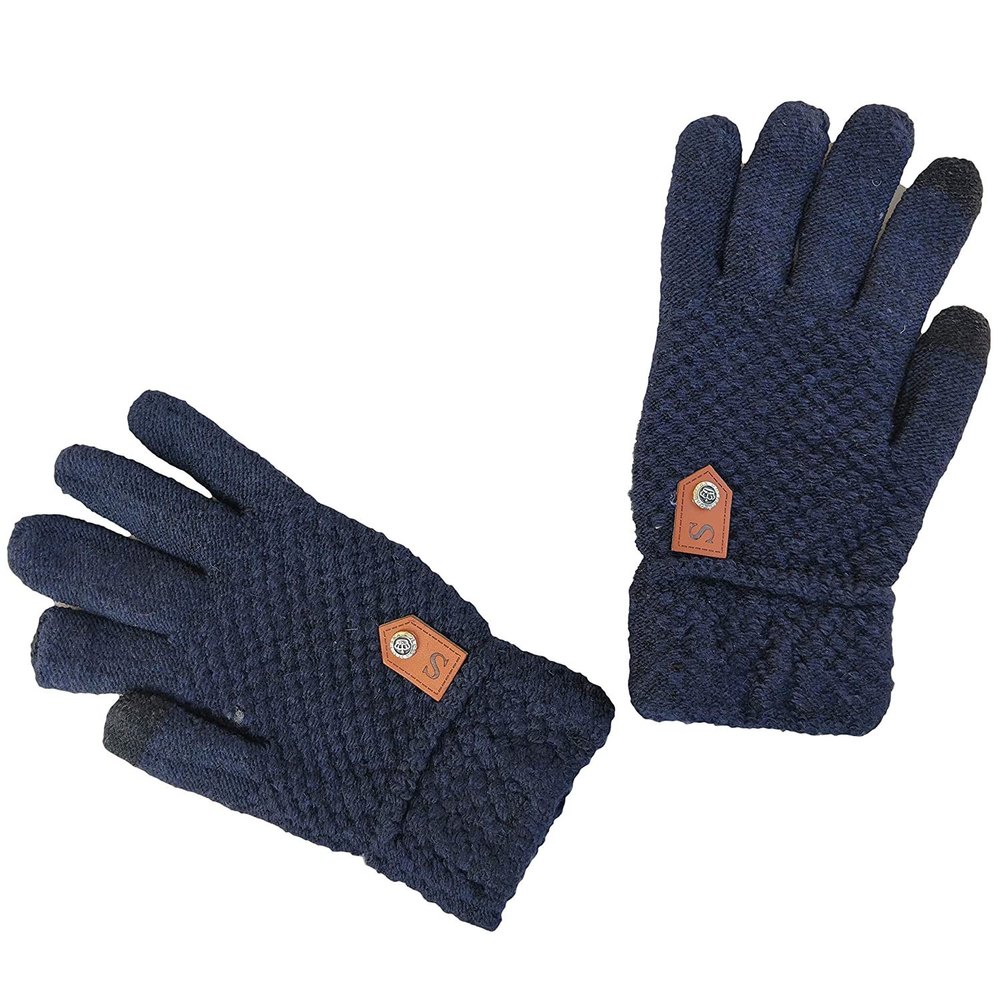 Mens Winter Woolen Gloves