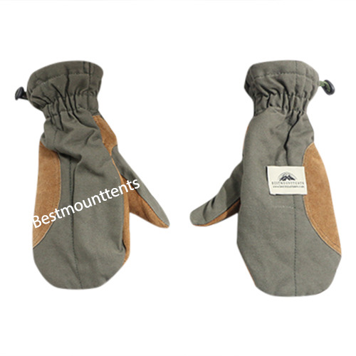 Bestmounttents Canvas Army Mittens