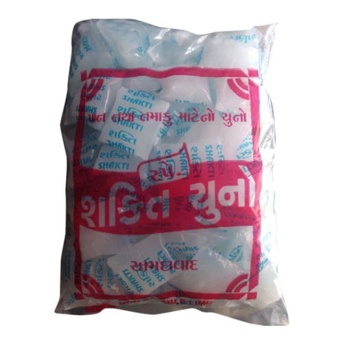 Sealed White Chuna Paste, Packaging Type: Packet