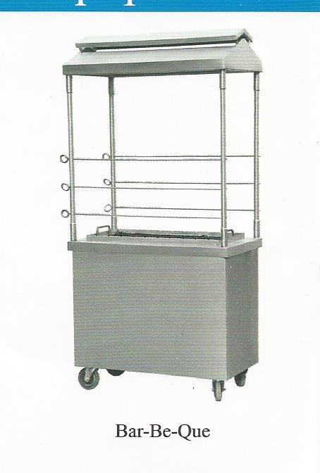 Silver BBQ-Standing, For Tandoor