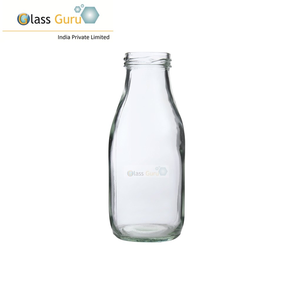 Transparent 300 mL Milk/Juice/Shakes New Design Short Height