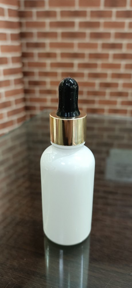 30 ML White Glass Bottles with Dropper, For Essential Oil