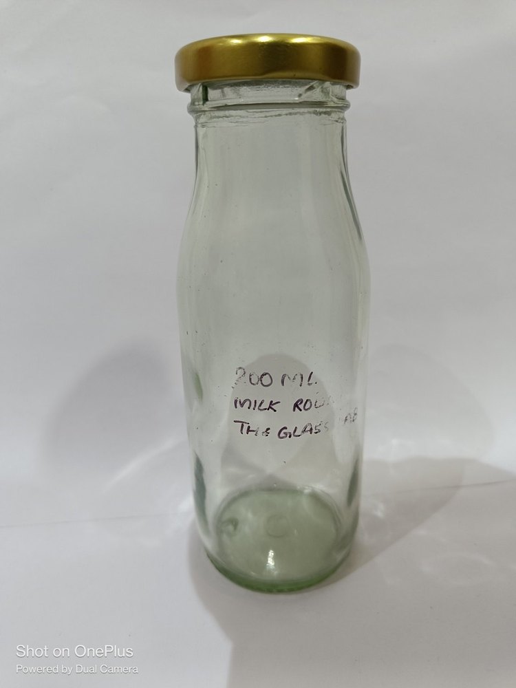 200ml Glass Milk Bottle