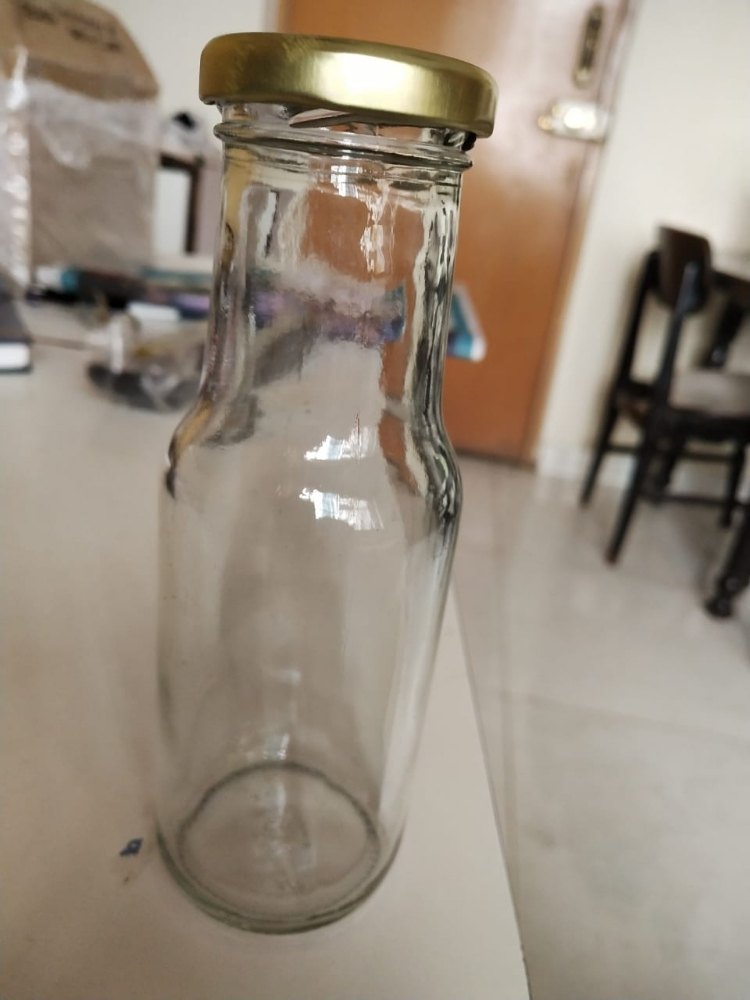 200ml 300ml 500ml 1000ml Glass Milk Bottle, For Home Shop Hospitality img