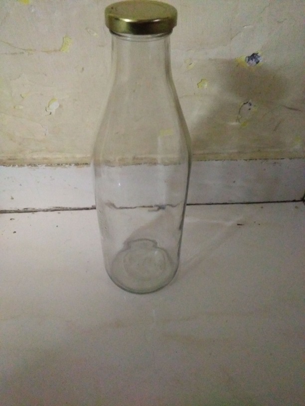 Glass Milk Bottle, Capacity: 500 ml, 1 Ltr