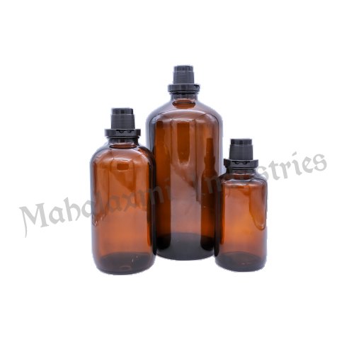 Screw Cap Amber Chemical Glass Bottle Family, 100-1000 Ml