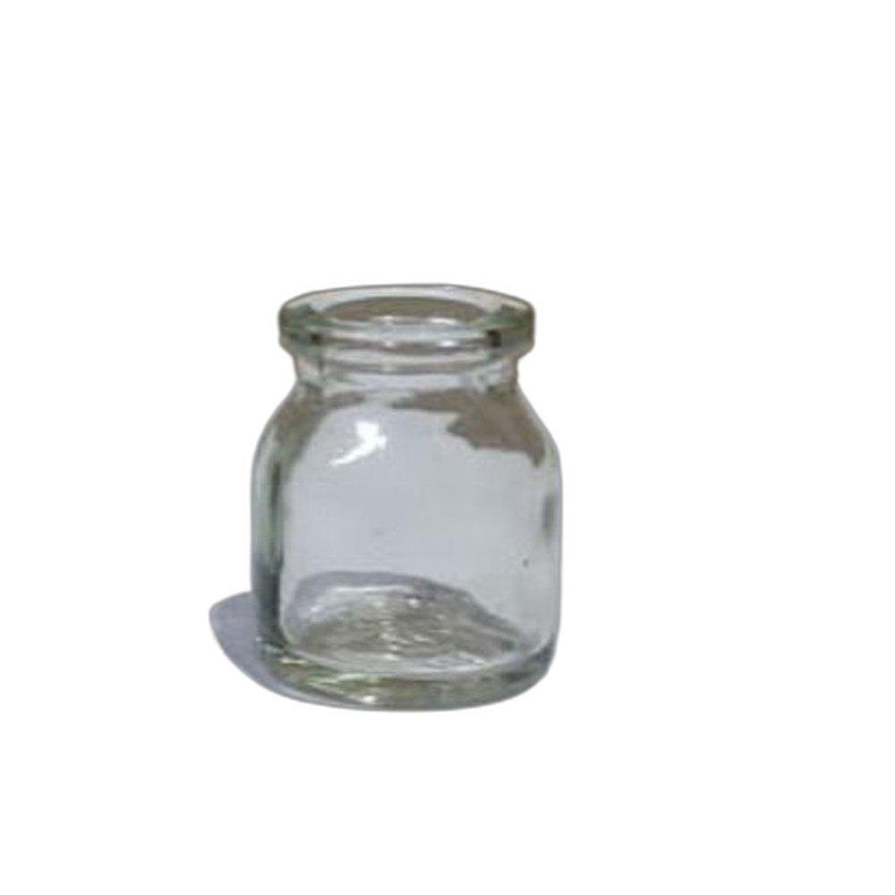 Transparent 5ml Injection Glass Bottle, Push Cap