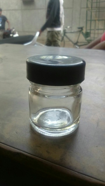 1.75 Inch Balm Mini Glass Bottle