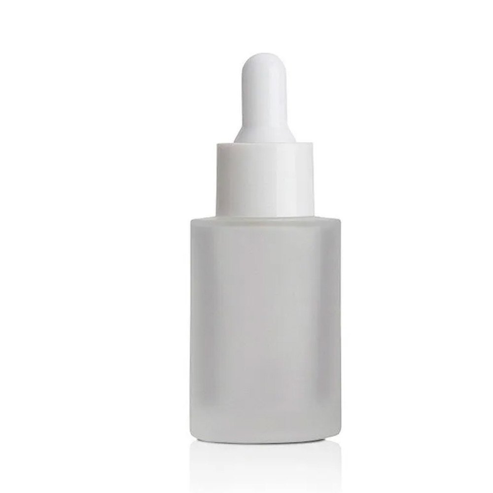 Glass frosted flat shoulder 30ml