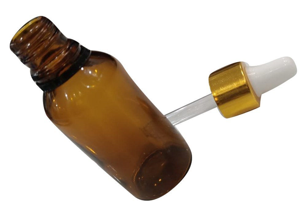 Amber Glass Dropper Bottle