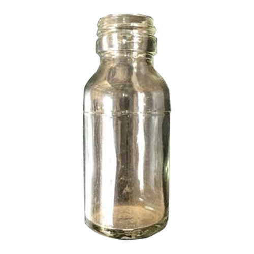 Transparent Plain Flint Glass Bottle, Capacity: 45 Ml