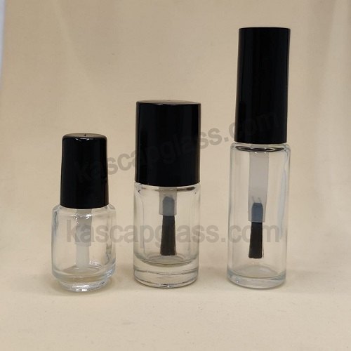 Exporting Empty Nail Polish Glass Bottle Sets By Kascap India.