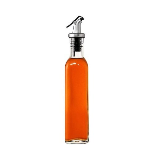 Transparent glass oil bottle, For Storing Material