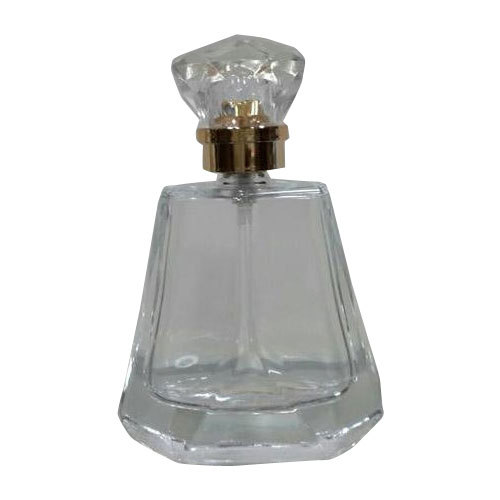 Transparent Plain Glass Perfume Bottles, Capacity: 65 Ml