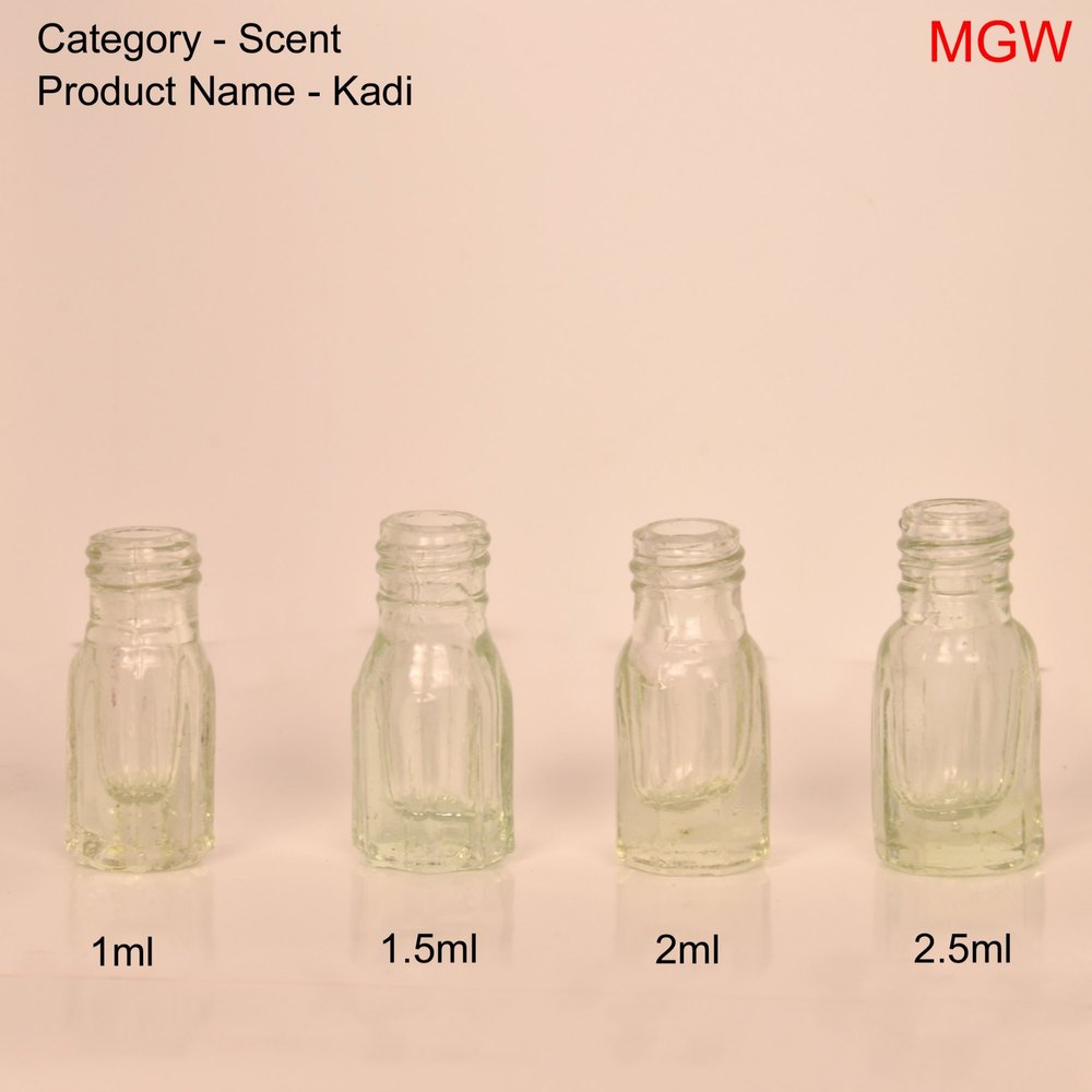 Glass Screw Kadi Attar Bottle