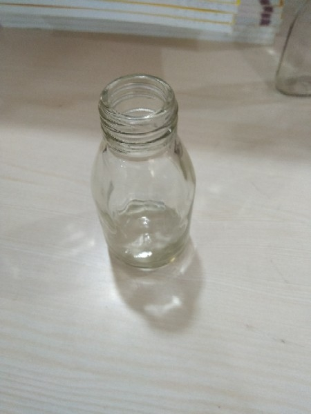 Transparent Fancy Glass Bottle, Capacity: 50 Ml